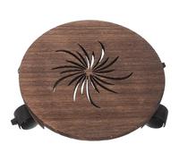 SEWACC Base Ronde en Bois pour Pot de Fleurs avec roulettes Universelles et Frein, Plateau à roulettes Robuste pour Protéger Plantes et Éviter Taches d'eau et Terre