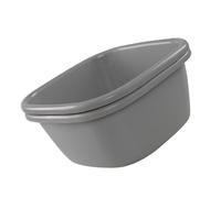 SEWACC Bassine en Plastique Épais Multifonctionnelle Rectangulaire Pp Grosse Capacité Antidérapante pour Visage et Cheveux, pour Usage Domestique Cuisine