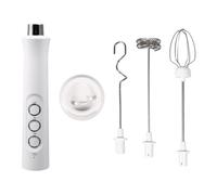 SEWACC Batteur Électrique à Main Rechargeable Vitesses Variables, Multifonction pour Crème, Œufs et Mousse, Accessoire de Pâtisserie Solide pour Usage Domestique