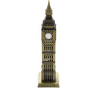 SEWACC Big Ben Modèle London Building Statue Décoration Maison Statue de la Liberté Memorial Big Ben Modèle de Construction Figurine Architecture Modèle Bridge 3D Alliage Angleterre Enfant Miniature