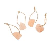 SEWACC Bloc de Sel à Lécher pour Chevaux et Vaches, Lot de 4 Pièces en Minéraux Naturels, Facile à Utiliser, Fournit des Minéraux Essentiels pour Animaux D'élevage