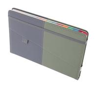 SEWACC Bloc-notes de Mots de Passe A5 avec Onglets Alphabétiques Colorés, Carnet Pratique pour Enregistrer Adresses de Sites Web, Gestion des Mots de Passe, Couverture Grise et Verte,