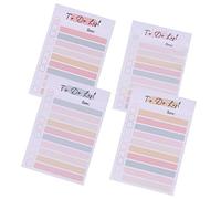 SEWACC Bloc Notes Multicolores Ensemble de Blocs Notes Fonctionnels Autocollants Portables pour Mémos Parfaits pour Bureau École Maison