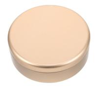 SEWACC Boîte à Bonbons Ronde Étain Petite et Portable Contenant Métal Élégant pour Biscuits Boîte Cadeau Multifonction pour Rangement Objets Personnels