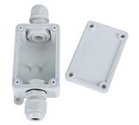 SEWACC Boîte de Connexion Électrique Étanche pour Extérieur Boîtier Protecteur pour Câbles Électriques Protection Durable la Poussière et Humidité Installation Facile Adapté Aux Outils