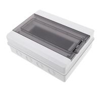 SEWACC Boîte de Distribution Étanche Haute Résistance aux Intempéries 12 Circuits en Plastique Ip65, Structure Compacte pour Infrastructures Urbaines et Sites Touristiques