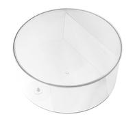SEWACC Boîte de Rangement Murale Ronde en Plastique Rangement et Présentation Vitrine à Figurines Transparente, Anti-poussière, pour Action Figures et Mini Figurines