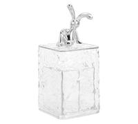 SEWACC Boîte de Rangement pour Cotons-Tiges et Cure-Dents Couvercle, Solution Compacte pour Salle de Bain et Chambre