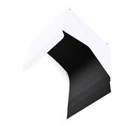 SEWACC Boîte Lumière LED pour Studio Photo Portable Tente Photo et Durable Fond Noir et Blanc Amovible pour Photographie Produit Déplacement