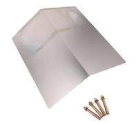 SEWACC Boîtier de Protection Étanche en Acier Inoxydable pour Caméra Fixation Murale Petite Taille Housse Anti-Pluie Fenêtre Transparente Protection Extérieure Intempéries pour