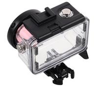 SEWACC Boîtier Étanche pour Caméra avec Double Griffe Froide Protection Robuste et Installation Facile Accessoire Compatible avec Filtre Rose