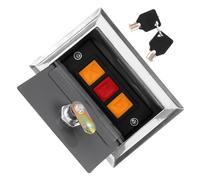SEWACC Boîtier Interrupteur à Bouton Poussoir Encastré pour Commande Manuelle Porte de Garage et Volet Compatible Télécommande et Contrôle à Distance Design Discret et Multifonctionnel