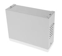 SEWACC Boîtier Métallique de Projet Électrique Robuste avec Panneaux Avant Arrière Gris Boîtier Électronique Élégant pour Instruments Boîtes de Dérivation et Applications Industrielles