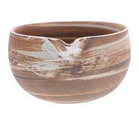 SEWACC Bol à Matcha en Céramique Petite Taille Bec Verseur Tasse à Thé Japonaise pour Cérémonie du Thé Bol Décoratif Portable Maison Bureau