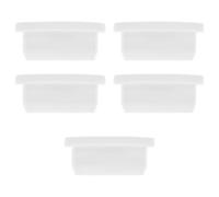 SEWACC Bouchons Solides Réutilisables en Silicone pour Pot de Fleurs et Sel et Poivre, 5 Pcs, 32,3 Mm, pour Diverses Occasions