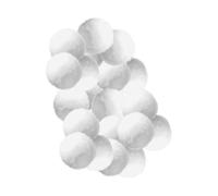 SEWACC Boules Filtrantes pour Piscine, Remplacement du Sable, Fibre Blanche | Grosse Élasticité, Mailles Larges, Pression Réduite, Ne Flotte Pas en Surface, Lot pour Spa