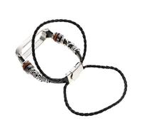 SEWACC Bracelet Connecté Métal à Perles Design Vintage Décoratif et Créatif Compatible avec Xiaomi