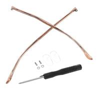 SEWACC Branches de Rechange pour Lunettes Métal et Cristal Jambes de Monture Faciles à Installer pour Lunettes de Soleil et de Vue