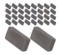 SEWACC Briques Miniatures Décoratives pour Terrarium à Tortues 80 Pièces Gris Briques de Simulation DIY pour Micro-Paysages Aménagement Aquarium Semi-Aquatique Décoration de Paysage
