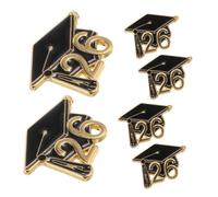 SEWACC Broche de Remise de Diplôme 2026 en Alliage, Ensemble de 10 Pièces, Chapeau de Graduation, Souvenir de Fin d’École pour Étudiants et Diplômés, Badge de Fête