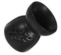 SEWACC Brûleur à Cire Parfumée en Céramique Noire Mate, Grand Format, Chauffe-Bougie pour Diffuseur D’huiles Essentielles, Support Décoratif pour Aromathérapie et Ambiance Maison