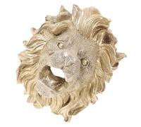 SEWACC Buse de Fontaine à Tête de Lionceau en Résine Solide Pulvérisateur Mural pour Fontaine Extérieure de Jardin Ornement D’Étang Décoratif Remplacement Pratique