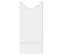 SEWACC Butée de canapé-lit Transparente - Entretoise de Protection Murale en Acrylique - Protection Transparente pour Meubles et Prises électriques - Coussinet de prévention des Risques