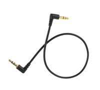 SEWACC CâBle Audio MâLe À MâLe 3.5Mm Coudé 90 DegréS Extension Auxiliaire pour Voiture Ordinateur Son Stable Et Flexible 12.40 Pouces