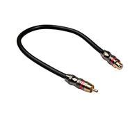 SEWACC Câble Audio vers Femelle Adaptateur Jack Audio Durable avec Connecteurs Plaqués Or pour Ordinateur Haut Parleur et Tablette Extension Mono et Subwoofer Câble Doublement sans