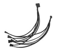 SEWACC Câble Répartiteur de Ventilateur pour Ordinateur Adaptateur Multi Ports pour Refroidissement Gestion Simplifiée de Airflow Compatible Systèmes de Jeu et Graphiques