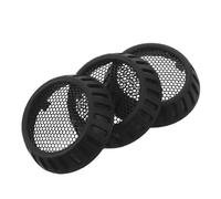 SEWACC Cache D'aération Accessoire Polyvalent pour Sèche-cheveux Noir en Nylon 3 Pièces Filet de Protection Arrière pour Soins Capillaires à Domicile Voyage