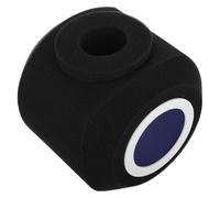 SEWACC Cache-microphone Protection Professionnelle en Éponge Noire avec Isolation Acoustique Bruit pour Micro Enregistrement et Karaoké