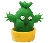 SEWACC Cactus Balles stressantes mignonnes sensorielles anti-stress pour soulager le stress et décompresser Jouet apaisant pour bébés, animaux de compagnie, indéchirable