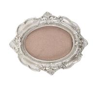 SEWACC Cadre Photo Ancien 12,5 X 8 X 2,5 CM Ovale Cadre Mural Suspendu pour Décoration Photo Murale Rustique et Exposition Multiple pour Maison et Ambiance Chaleureuse