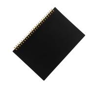 SEWACC Cahier à Lignes Blanches avec Couverture PP pour des Stocks et des Dépenses Entreprise Utilisation Bureau Entrepôt École et