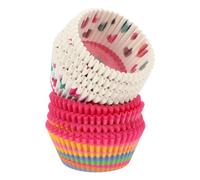 SEWACC Caissettes à Cupcakes Jetables Résistantes à L’Huile, Lot de 400 Pièces, Papier Cuisson Étanche Antiadhésif, pour Pâtisserie Maison et Fêtes