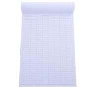 SEWACC Carnet de Gestion D'inventaire Bleu en Papier pour Bureau et École Suivi Financier et Design Élégant Organisation