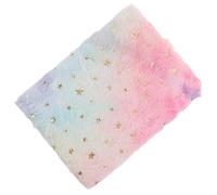 SEWACC Carnet Peluche Doux Portable Cahier Notes Kawaii pour Étudiants et Bureau Journal Mignon à Ligné Facile à Transporter