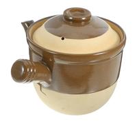 SEWACC Casserole Traditionnelle en Céramique Résistante Haute Température Grosse Taille pour Pharmacie et Médecine Chinoise Pot à Bouillir pour Infusion et Préparation Maison Usage
