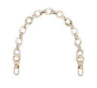 SEWACC Chaîne de Sac Résine Colorée pour Femme Anse Épaule Amovible Style Vintage Accessoire DIY Sac à Main Chaîne Robuste Cabas et