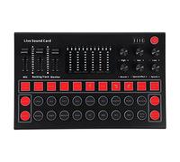 SEWACC Changeur De Voix Portable Carte Externe avec Effets Intégrés pour Streaming Direct Faible Latence Et Connexion Stable Compatible Multi-Plateformes pour Animateurs Et Diffuseurs