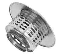 SEWACC Chapeau de Cheminée Acier Inoxydable Pluie Protection Pluie pour Conduit de Ventilation Installation Facile sans Outil Adapté Aux Sorties de Toit et Conduits Dévacuation