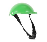 SEWACC Chapeau de Sécurité Léger et Confortable pour Chien Vert en ABS Style Simple et Généreux, pour Animaux de Compagnie en Extérieur