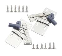 SEWACC Charnière Pliante en Acier Inoxydable 45 Degrés, Charnière de Support pour Portes D'armoires Cuisine, Résistance la Corrosion, pour Armoires sous Évier, Lot de 1 Paire