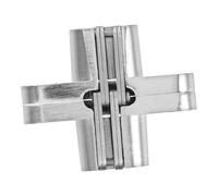 SEWACC Charnières Invisibles Acier Inoxydable pour Portes Kit de Charnières Pivotantes Métalliques Cachées pour Portes Secrets et Armoires Design et