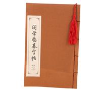 SEWACC Chinese Calligraphy Practice Book For Beginners Paper Hard Pen Tracing Pad With Smooth Ink-absorbing Paper Handwriting Exercise Copybook To Enhance Chinese Character Writing