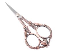 SEWACC Ciseaux Couture Vintage Acier Inoxydable pour Broderie et Travaux Daiguille Poignées Confortables Coupe Précise pour Fils et Accessoire pour Couturières et Amateurs de Diy