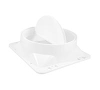 SEWACC Clapet Anti-retour De Hotte Aspirante Vanne De Régulation De Débit Pour Évacuation Air De Cuisine Empêchant Le Refoulement Des Fumées Pour Usage Domestique