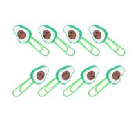 SEWACC Clips de Documents D’avocat 8 Pièces, Trombones Mignons en Résine Colorée, Petite Pince à Papier Créative et Unique, Accessoires Bureau pour Organisation et Mémos