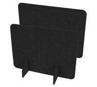 SEWACC Cloison de Bureau en Feutre 30x40 Cm Lot de 2, Séparateur Autoportant Anti-Bruit, Panneau de Confidentialité pour Bureaux, Salles de Classe et Espaces de Travail Partagés